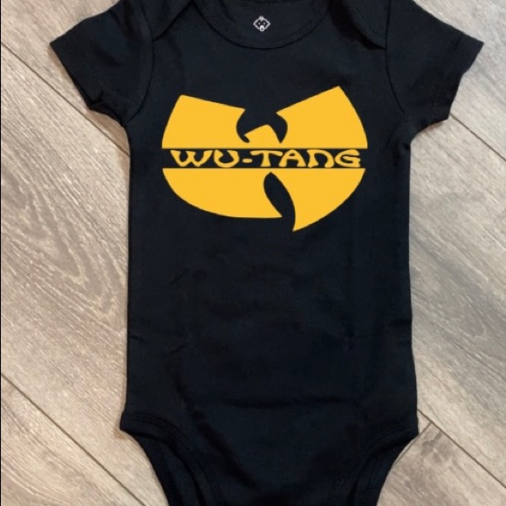 ✨ Wu-Tang Infant One Piece Jumper Creeper Onesie Baby Snap ✨